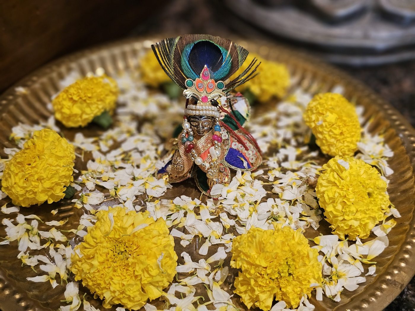 Brass Gita Chariot Souvenir