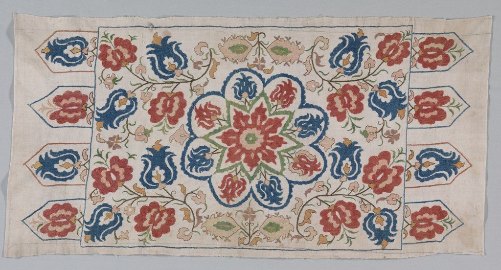 Panipat Embroidered Cotton Cushion Cover Set (Set of 5)